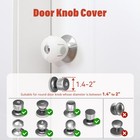 Mom s Choice Gold Awards Winner - Eudemon 4 Pack Baby Safety Door Knob Covers Do