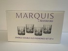 Waterford Crystal Sparkle Double Old Fashioned Glasses Set Of 4 New In Box 