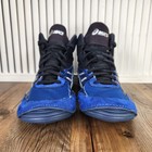 Asics Cael Sanderson V4 0 Wrestling Shoes Mens Sz 10 5 Blue Black Athletic J901y