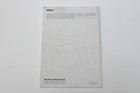 Nikon D80 Dslr Camera Genuine Instruction Book   Manual   User Guide In English
