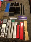 Large Lot  1 Vinyl Adhesive Scraps Big   Small Variety Of Colors Listing  825