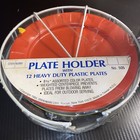 Vintage Camping Plates And Cups Idemakers 80s Scouts Vacation Outdoor Durable