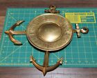 United States Coast Guard 1710 Bronze Plaque 14x14  2 lbs Military Wall Decor 