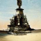 Monument Indianapolis Indiana  Wheelock Souvenir Porcelain Trinket China Plate