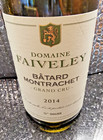 Dom  Faiveley Batard-montrachet Grand Cru 2014 Vintage Empty Bottle