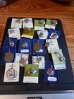 Sterling Silver Charms   Bracelet Lot Danecraft   Spencer 222 Grams Not Scrap