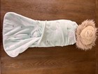Halo Micro-fleece Sleepsack Swaddle  3-way Adjustable Wearable Blanket  Tog 1 0
