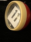 Vintage Retro Flip Calendar Perpetual Desk Calendar Red Plastic Hong Kong