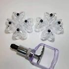 Cupping Set Cup Therapy 8pcs Love Heart Shape Body Massage Tools Vacuum Suction