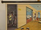 Children s Hospital Isolation Unit X-ray Room School Wall Picture 90x64cm