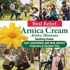 Real Relief Arnica Cream 4 Oz Soothing Cream  pack Of 1  