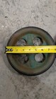 Vintage Cast Iron Wheel 8  X 1 5   Heavy   Lot Of 2  Pair Eight Inch 