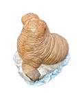 Ocean Walrus W cub Figurine Marine Mammal  Animal Statue Art Sculpture Ab 4984