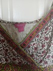 Monsoon Vintage Boho Floral 100  Cotton Cami Dress Uk 18 Tiered Lace Trim Vgc