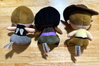 Amc The Walking Dead Lot Of 3 Small Plush Dolls 2014 Rick Michonne Daryl Funko