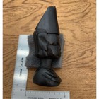 Vintage African Ebony Wood Hand Carved Sculpture Bust 