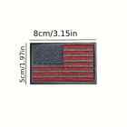 Usa Flag Patch 3  x 2   Hook   Loop Military Tactical Patriotic For Hat Bag Vest