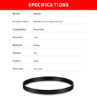 Vacuum Replacement Belts For Bissell Model 2910  2190w  2987  2806  28062  28   