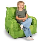 Dorm Bean Bag Chair With Drink Holder And Pocket  Spicy Lime Smartmax 