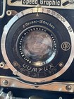 Vintage Graflex Speed Graphic Press Camera Carl Zeiss Tessar Lens Compur 1 4 5 