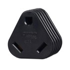 Elecstream Tech Rv Power Adapter  Nema 5-15p To 15m 30f-triangle  Black 