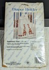 Vintage Wonderart Diaper Holder Stacker Sweetheart Bear 13 X 25 Cross Stitch New