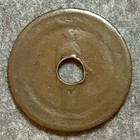 1852 Province Of Canada Quebec 1 Penny Bank Token