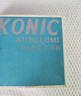 Vtg Sekonic L86 Auto-lumi Light Exposure Meter  Model L-86 Nob