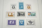 Us 1960s-1980s Collection Of 450  Mint Stamps Stored In Lighthouse Album