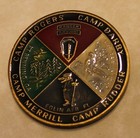 Ranger Training Brigade Serial   d Edge Hard Baked Enamel Army Challenge Coin