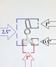 Hospital Cubicle Curtain Track Hooks With Wheel Rollers  Best Quality  10 Ps