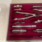 Drafting Set Vintage Alvin W  Germany Central Co 595  Missing 1 Item