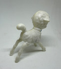 Irwin Easter Baby Lamb 1950 White And Blue - Baby Rattle - Hard Plastic Vintage