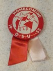 Vintage 1953 Ohio State O s u  Buckeyes Pair Homecoming Badges Pinbacks 