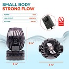 Sine Wave Maker 24v Water Pump Adjustable Aquarium Fish Tank Circulation 1600gph