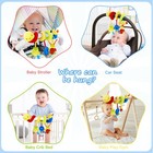 Spiral Car Seat   Stroller Activity Toy - Baby Sensory Toys Soft Hanging Toys   