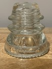 Antique Vintage Hemingray No 42  19-52  Glass Insulator  Clear 