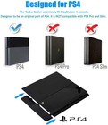 Ps4 Cooling Fan For Playstation 4 Turbo Fan Usb External Ps4 Cooler 5 Fans