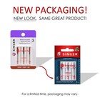 Singer Leather Sewing Machine Needles  90 14  100 16  100 16 - 5 Count