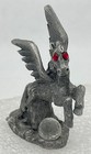 1988 Spoontiques Pewter Pegasus Horse W  Crystal Ball Cmr856