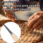 Basket Weaving Tools Kit  20 Pcs Basket Weaving Supplies With User-friendly Desi