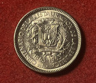 Dominican Republic 5 Centavos 1963 Bu Copper-nickel Coin Km 26 T10564