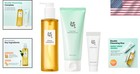 Korean Double Cleansing Set With Glass Skin Moisturizer