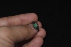 Genuine Ancient Roman Mix Silver Ring With Green Stone Intaglio Bezel