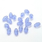 4 Rare Vintage Swarovski 5200 7 5x5mm Alexandrite Faceted Barrel Crystal Beads