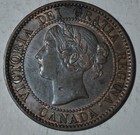 1859 Canada 1 Cent W9 8    y499