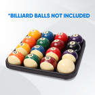 2 -1 4  Black Plastic Billiard Pool Ball Carrying Tray holder case Holds 16 Ball