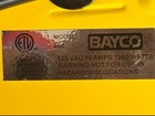 Bayco 30 Foot Retractable Extension Cord Reel Yellow Plastic Steel Cable Reel