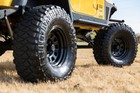 Rough Country Black Steel Wheel   15x8   5x5 5   -19mm - Rc51-5885