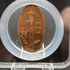 Commemorative Penny From 1962 Worlds Fair In Seattle Ngc Genuine    the Space Age   